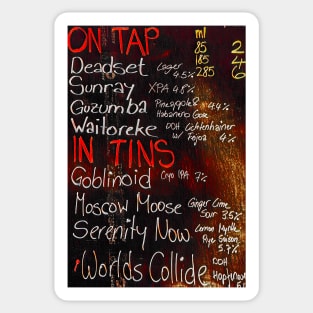 The John Wick Collision Brew Sticker